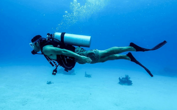 Scuba diving in andaman